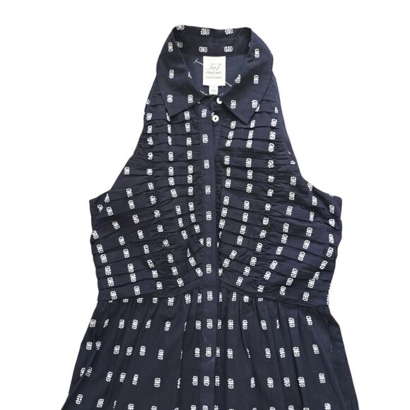 NWT Cinq a Sept Beryl Sleeveless Embroidered Mini Shirt Dress Size 2 $365 - Picture 7 of 10